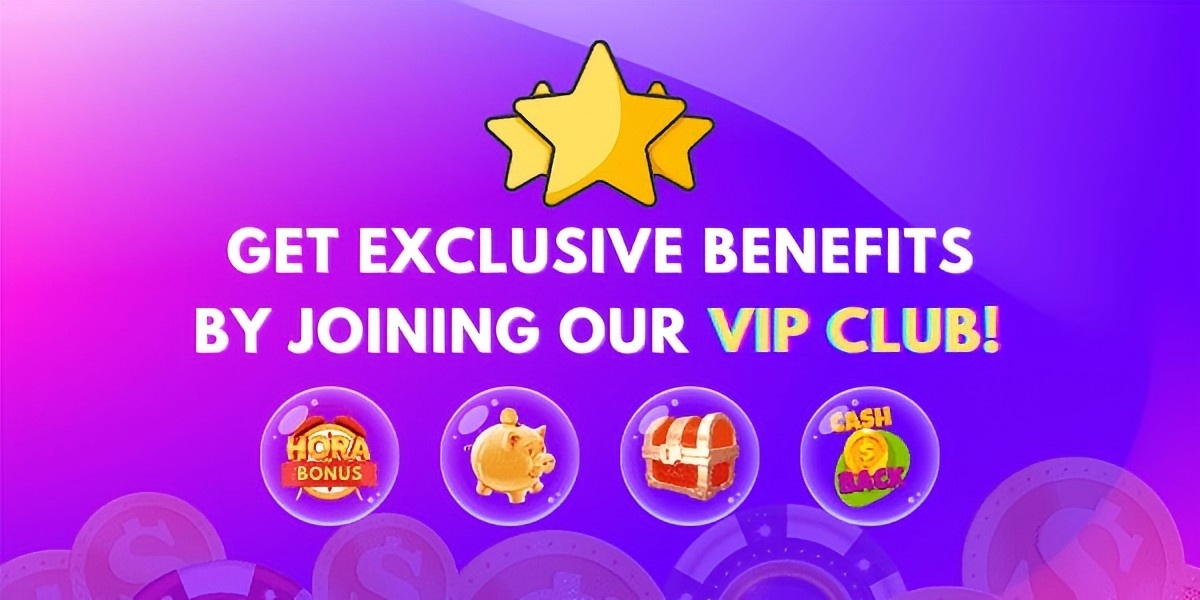 VIP club promotional banner with a golden three-star emblem and exclusive benefits headline